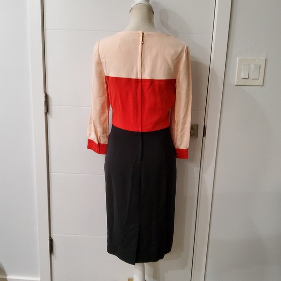 Kate Spade Parker Colorblok Dress Size 6 - Picture 8 of 16